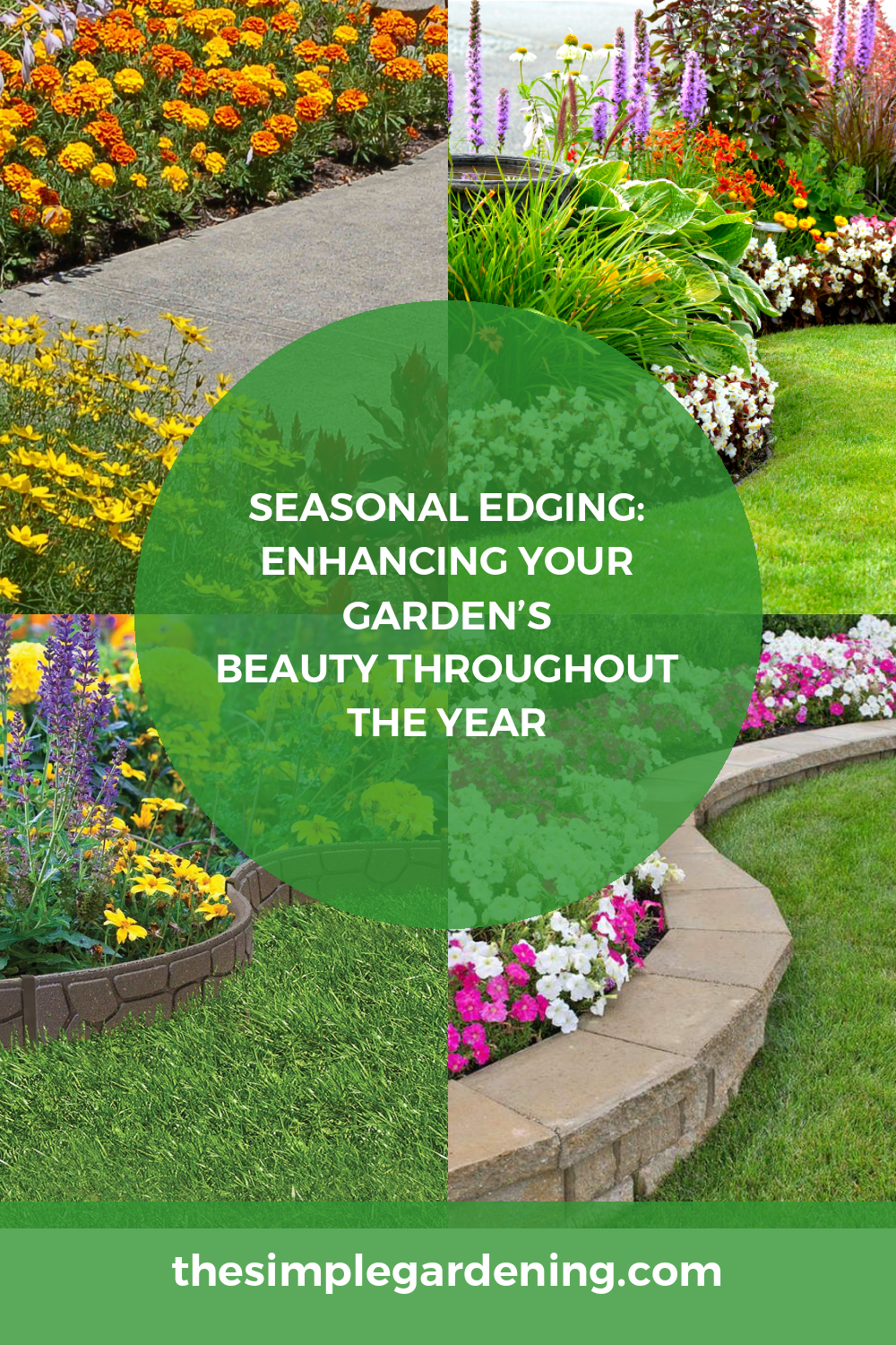 Seasonal Edging: Enhancing Your Garden’s Beauty Throughout the Year